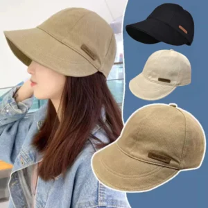 Mũ lưỡi trai trơn vành cụp